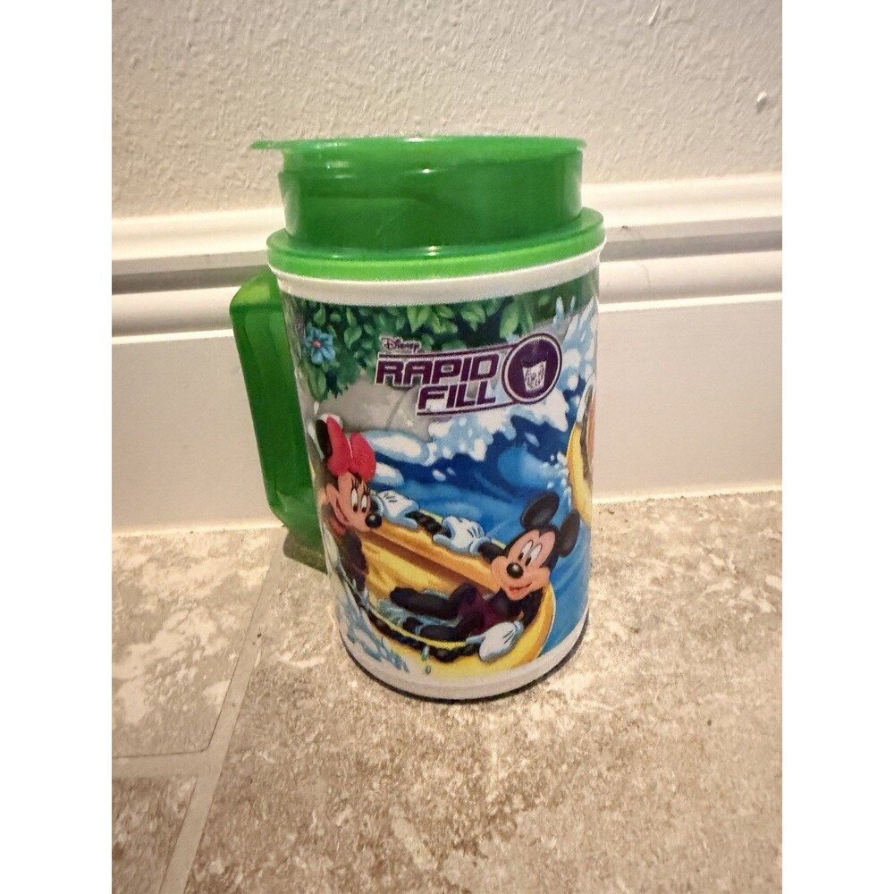 Disney Parks Rapid Refill Whirley Drink Works Mug 6.5" Typhoon Lagoon water park